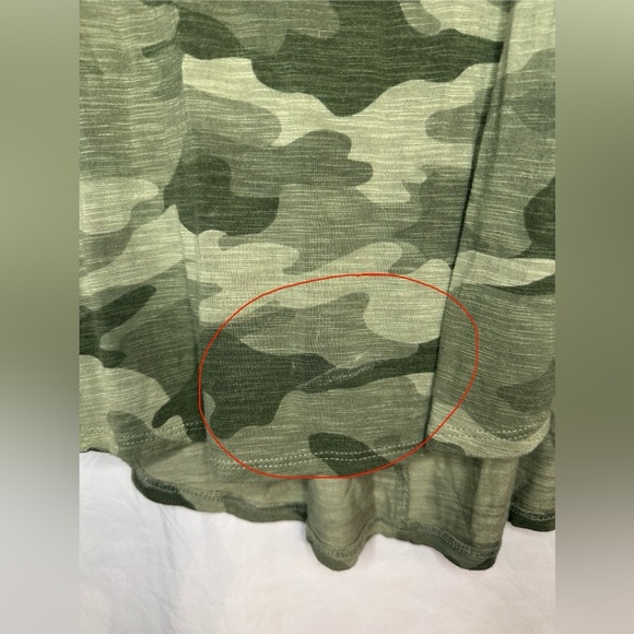 Old Navy Women’s Tunic Tank-top Luxe Large Camouflage Color size Large Soft - Picture 3 of 8